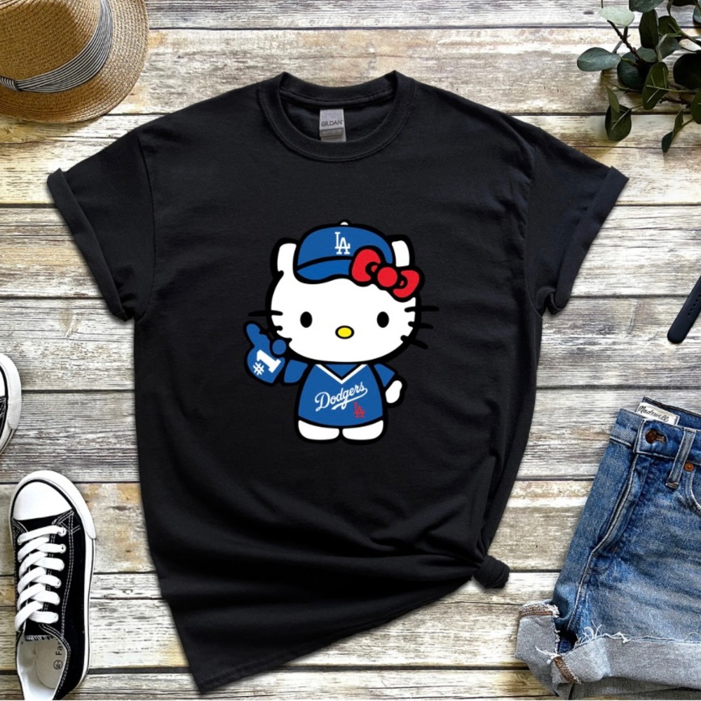 Dodgers Hello Kitty T-shirt